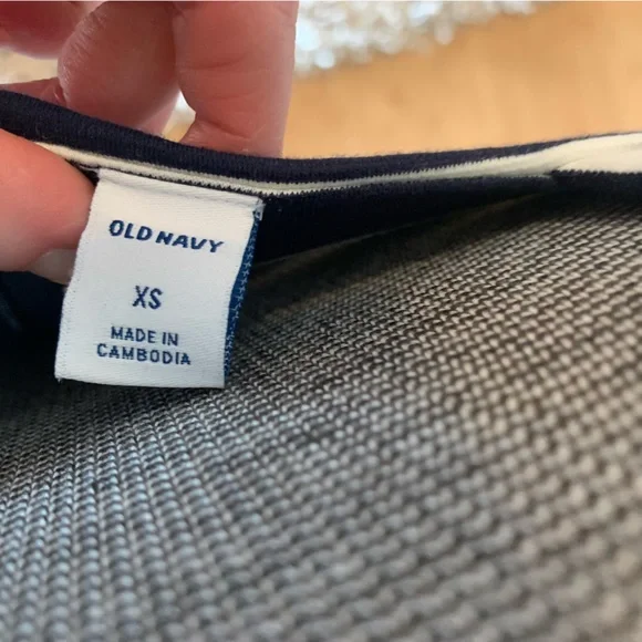 Old Navy Ponte Sheath Dress - Striped - Picture 5 of 6